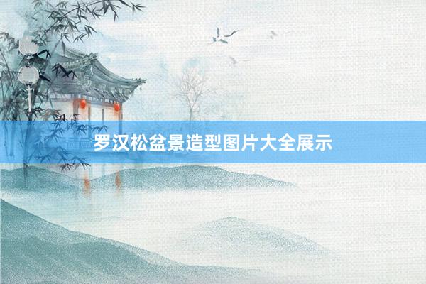 罗汉松盆景造型图片大全展示